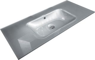 Раковина Armadi Art Monaco 80см серебро 852-080-SL